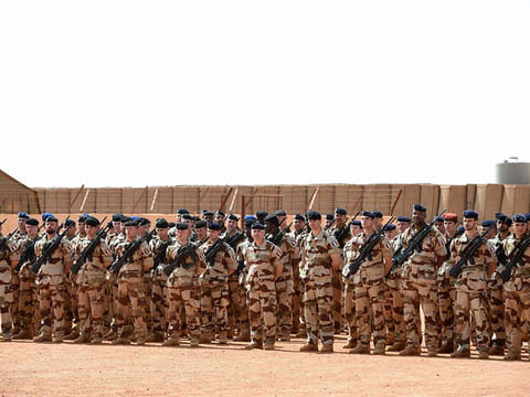 French soldiers in Africa's Sahel region 
