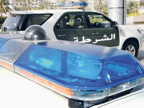 A 14-year-old driver rammed his car into a police patrol after police tried to stop him. Photo of illustrative purpose only.