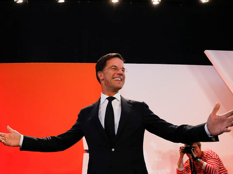 Dutch Prime Minister Mark Rutte 