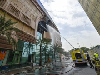 Cooling operations on at Lamcy Plaza