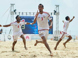 UAE open up their Intercontinental Beach Soccer Cup Dubai campaign against Spain