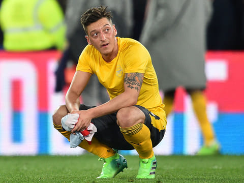 Mesut Ozil has been out of favour at Arsenal since March.