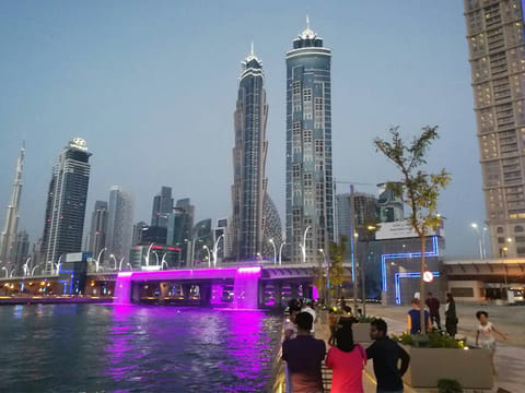 File photo: A view of the skyline from the Dubai Canal.