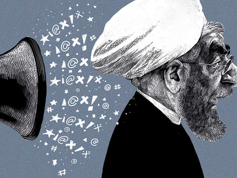 President Hassan is facing questions on his government’s handling of Iran’s economic struggles and the COVID-19 crisis