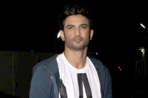 Sushant Singh Rajput during the screening of film Hindi Medium in Mumbai on May 18, 2017.