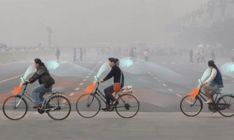 Anti-smog bikes: Pedalling towards smog-free China