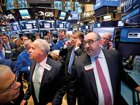 File picture of the New York Stock Exchange (NYSE). Investors are getting concerned about a key indicator signalling an approaching recession. 