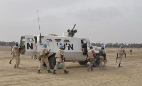 Three UN peacekeepers have been killed by unidentified combatants in the Central African Republic, the United Nations said. Photo for illustrative purposes.