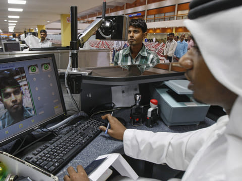 Picture for illustrative purposes: Dubai Airport immigration 