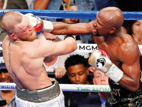 Ahead of Logan Paul v Floyd Mayweather:  The craziest fights in boxing history in photos