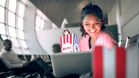 Watch free movies at Dubai International airport