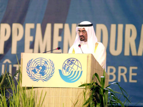 September 3, 2002: UAE calls to protect planet at Earth Summit