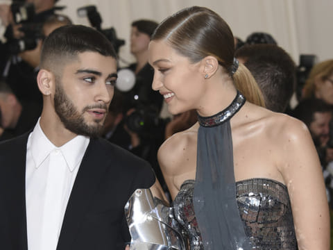  Zayn Malik and Gigi Hadid 