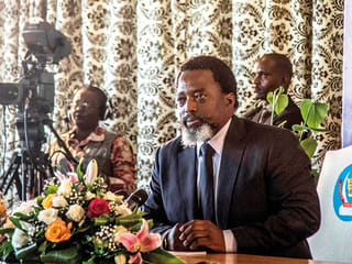 Congo’s Kabila denies violence against protesters, silent on election date