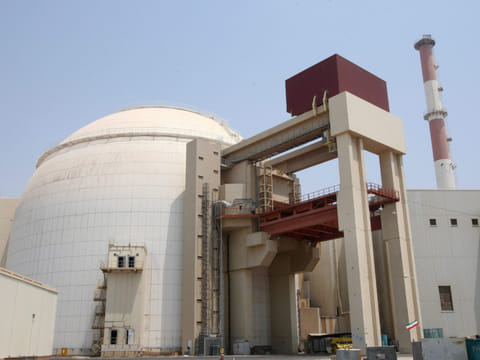 A file picture dated August 21, 2010 shows a general view of the Iranian nuclear power plant in Bushehr, southern Iran. 