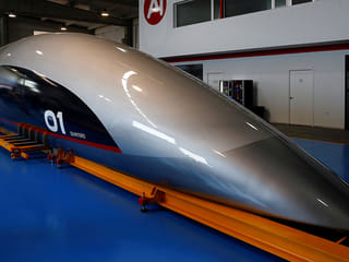 World's first full-scale Hyperloop passenger capsule unveiled