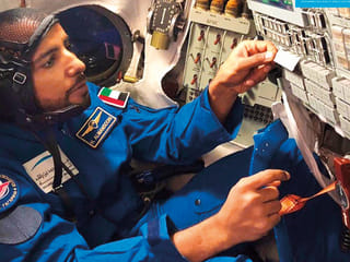 Look: UAE astronauts inside Russian spacecraft