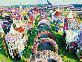 Dubai Miracle Garden unveils floral Disney characters