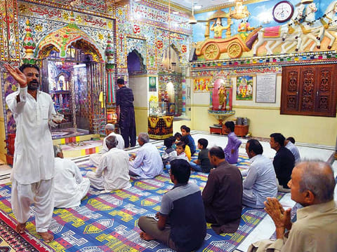 Andhra Pradesh police have arrested an inter state gang in connection with a series of desecration incidents at temples in the state. Photo for illustrative purposes.