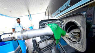 A petrol pump in Sharjah