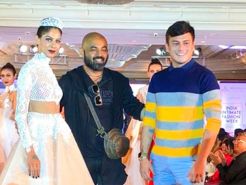 Jef Albea in India Intimate Fashion Week