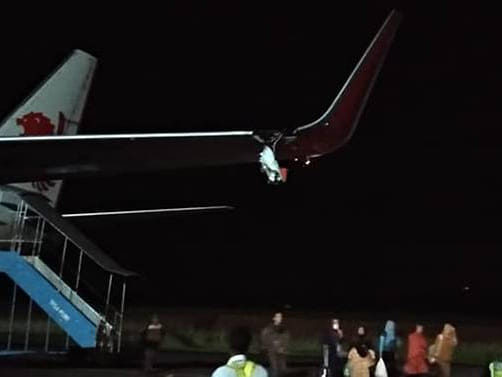 Lion Air wing accident 08112018