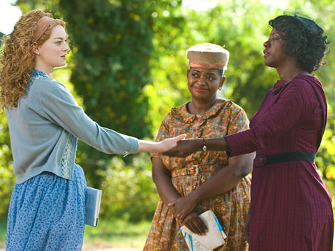 Viola Davis, Octavia Spencer, and Emma Stone in The Help (2011)
