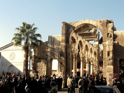 A scene in Syria.