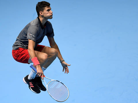 Austria's Dominic Thiem. 