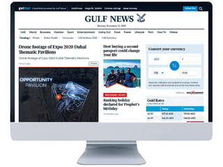 Gulf News at 42: Twenty years of connect makes Gulf News home