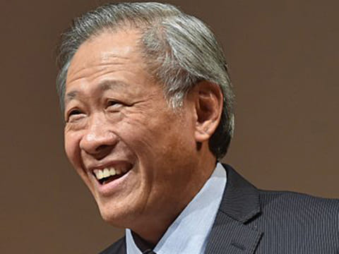Singapore’s Minister for Defence Ng Eng Hen 
