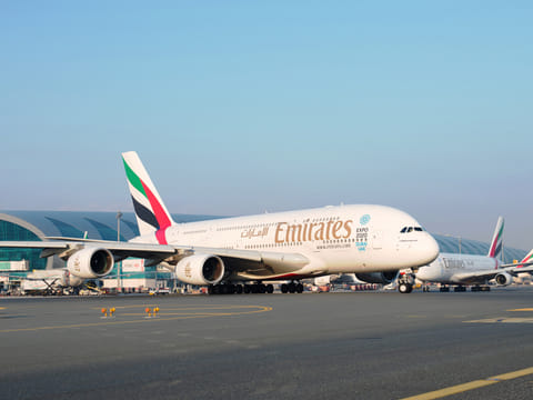Emirates won five awards for Best Airline Worldwide, as well as Best First Class, Best Economy Class, Best Frequent Flyer Program and Best Airport Lounge in the Middle East. 