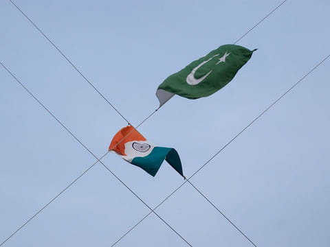 India and Pakistan flag [Illustrative image]