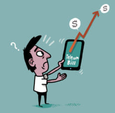 Reader is losing money through uncalled services needs to be refunded