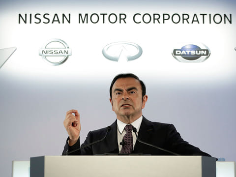 Carlos Ghosn, chief executive officer of Nissan Motor Co.