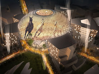 Al Wasl Plaza: Dubai Expo 2020 is home to the world's largest 360-degree projection dome
