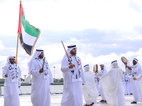 National day celebrations in Ajman.