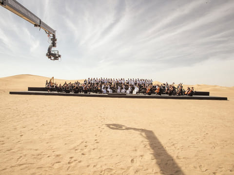 Expo 2020 organised an orchestral performance with musicians representing 190 countries. 