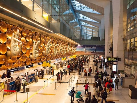 Delhi Airport's Terminal 3 is equipped with eight electronic gates to facilitate a seamless experience for programme participants.
