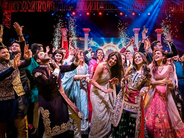 Dance chopra wedding