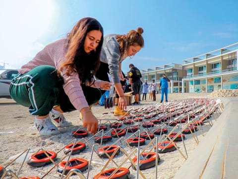 The initiative is part of “Guiding Light” campaign to provide solar lights to off-grid communities across the world, launched by the Zayed Sustainability Prize, the UAE’s global award for recognising innovative sustainable solutions. 