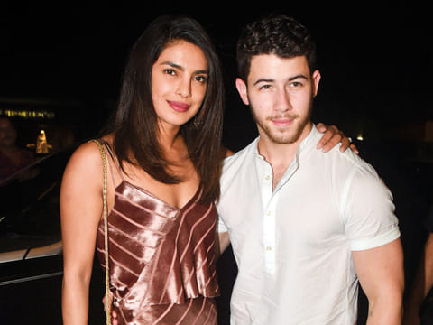 Priyanka Chopra and Nick Jonas. 