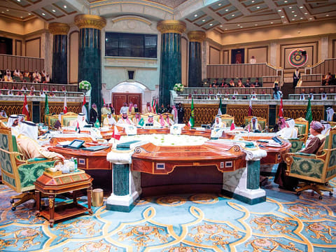 Gulf leaders met in Riyadh for the 39th summit of the Gulf Cooperation Council.