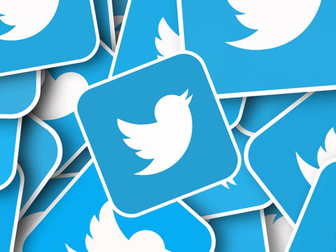 Twitter app icon. For illustrative purposes only.