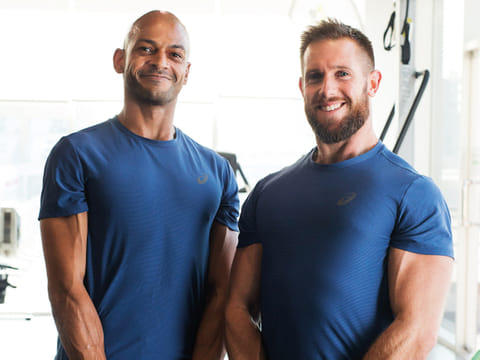 Aaron Small and Anthony White from Smart Fitness