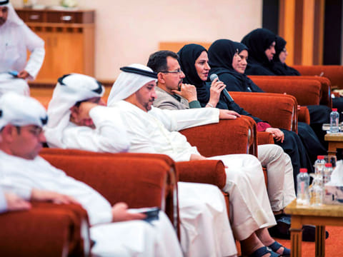School principals during Al Ameen Service session.