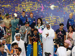 Dubai airport celebrates one billionth passenger