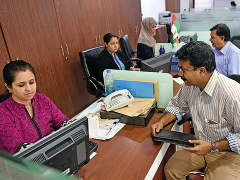 A bank in Bur Dubai. (Image is for illustration purposes only.)