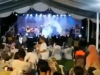 Video: Boy band swept away mid-performance in Indonesian tsunami