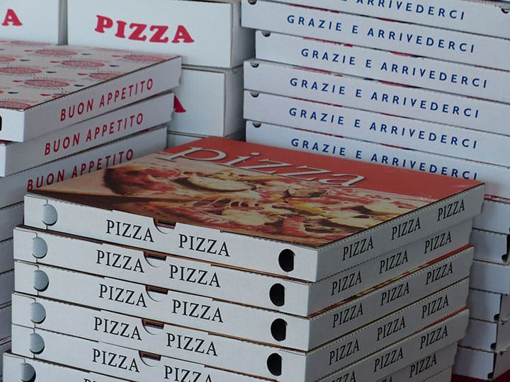 Pizza boxes
